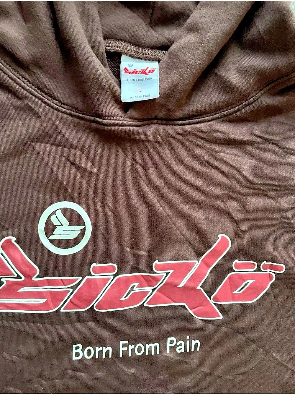 Sicko Born From Pain Authentic Hoodie size L